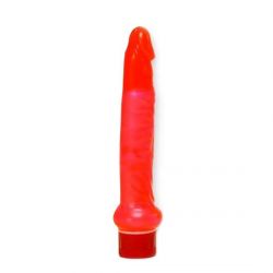 Vibrátor JELLY tenký růžový