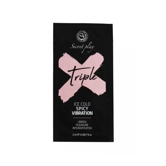 Gel SECRET PLAY TRIPLE X MONODOSE 2 ml