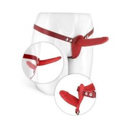 Nasazovací penis NMC SEX COMPANION DUAL CLIMAX red