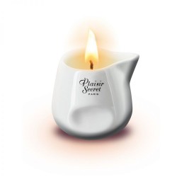 Svíčka masážní Plaisir Secret vanilla