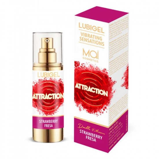 Gel MAI LUBIGEL LIQUID VIBRATOR strawberry