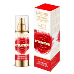 Gel MAI LUBIGEL LIQUID VIBRATOR red fruits