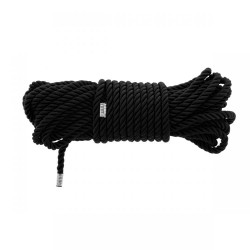 Lano na bondage DREAM TOYS BLAZE DELUXE BONDAGE ROPE black 10 m