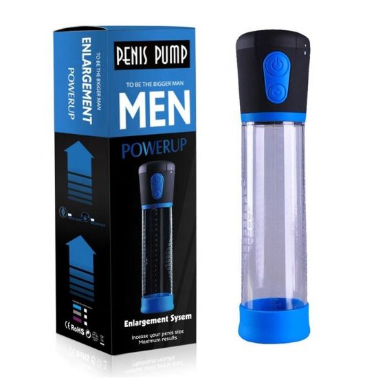 Automatická pumpa na penis POWERUP - Blue