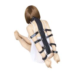 Poutací kožená sada na ruce a krk fetish, Bondage, BDSM