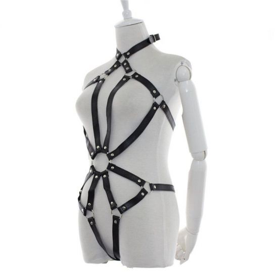 Kožené body Bad Girl BDSM pro dominu