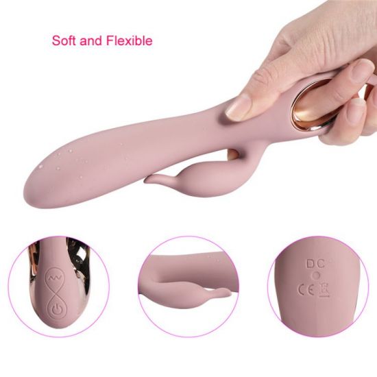Vibrátor Kate se stimulací klitorisu, 10 vibrací
