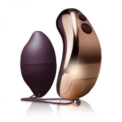 Vibrační vajíčko RO-DUET purple gold