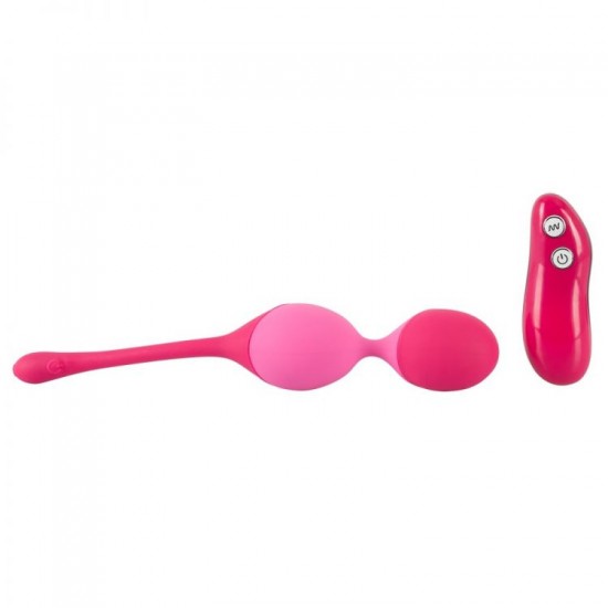 Vibrační kuličky Sweet Smile Love Balls Remote Controlled pink