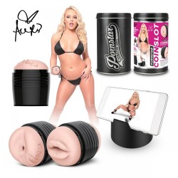 Masturbátor Pornstar Series Alexis Monroe Coin Slot Mouth/Anus