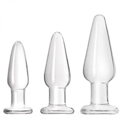Sada NS Novelties CRYSTAL TAPERED KIT clear