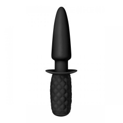 Kolík anální NMC PUNISHMENT THORN SILICONE BUTT PLUG black
