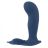 Kolík análny You2Toys Vibrating Butt Plug with nubs blue