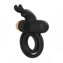 Kroužek na penis Dream Toys ELITE JOEL vibrační black
