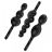 SATISFYER PLUGS set of 3 pack black