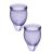 Menstruační kalíšky SATISFYER FEEL CONFIDENT MENSTRUAL CUP purple