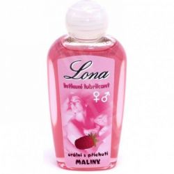 Lona intimní lubrikant orální s příchutí maliny 130ml