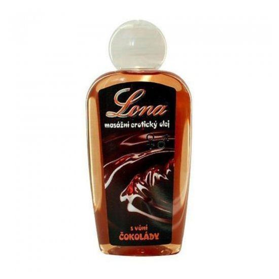 Lona tělový erotický olej  čokoláda