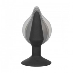 Kolík anální nafukovací CalExotics Medium Silicone Inflatable Plug black