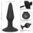 Kolík análny nafukovací CalExotics Medium Silicone Inflatable Plug black