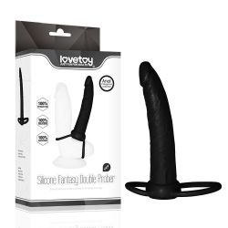 Silicone Fantasy Double Prober, silkonový dvojitý anální kolík