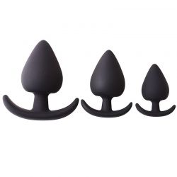 Butt Plugs Sets Black Velvet análny plug set