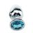 Análny kolík Love SILVER Crystal Plug