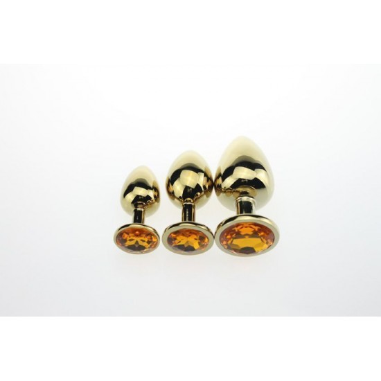 Kolík anální JEWELLERY PLUG Jewellery in Gold