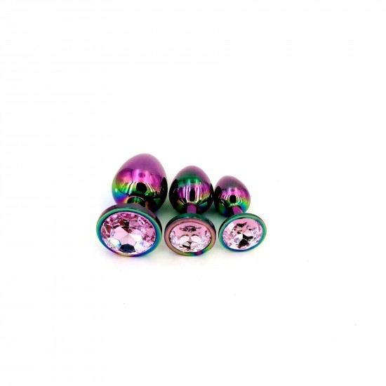 Kolík anální multicolor plug