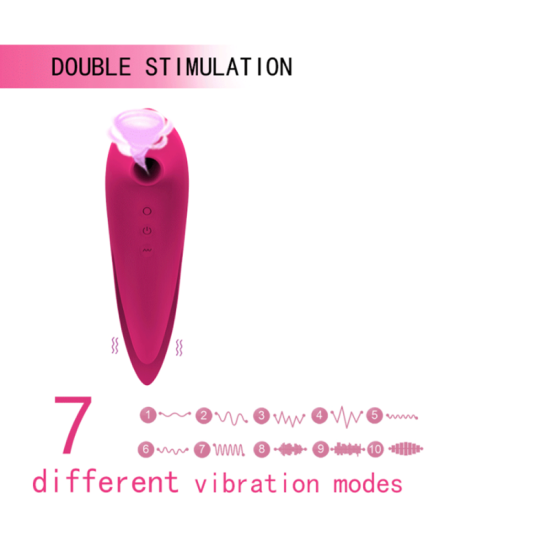 Womanizer Suck Bird Inovativní technologie sání a vibrace pro klitoris.