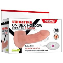 Unisex Vibrační nasazovací penis Strap-on  připínací  LOVETOY
