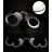 kovové putá BDSM Fetish pleasure Metal handcuff Lovetoy