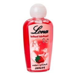 Lubrikační gel LONA JAHODA 130 ml