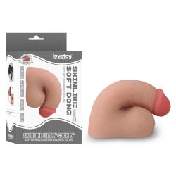 Skinlike soft Dong, měkké dildo pro realistické vyboulení 12,7 cm