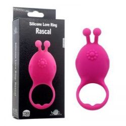 Silicone LOVE ring Rascal,silikonový erekční kroužek na penis, nabíjecí, voděodolný