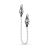 Skřipce na bradavky EasyToys Japanese Clover Clamps With Chain