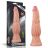 Votrelec, dvojvrstvové silikónové dildo, dĺžka 24cm