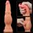 Vetřelec, dvouvrstvé silikonové dildo, délka 24cm