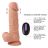 Wireless Remote Control Vibračný Dildo Hansen 20 cm