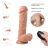 Wireless Remote Control Vibrační Dildo Hansen 20 cm