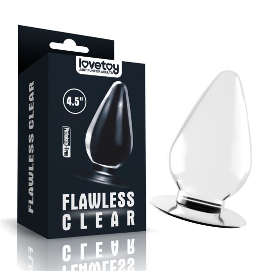 Anální plug pro pokročilé hrátky, Flawless Clear