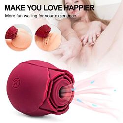 Womanizer na clitoris a prsní pradavky Flower vibrator Rose Shape