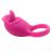Silicone LOVE ring Tongue,silikonový erekční kroužek na penis, nabíjecí, voděodolný