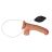 Amadeus -Stříkající realistické dildo 16 cm s přísavkou