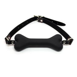 Roubík kosť do úst, Bone Gag Silicone, BDSM