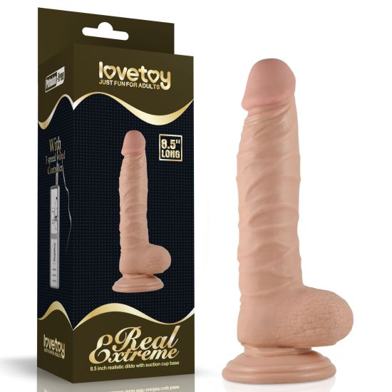 8.5 Real Extreme Dildo s přísavkou 21,5 cm