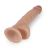 8.5 Real Extreme Dildo s přísavkou 21,5 cm