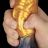 7.5'' Dual Density Silicone NAFUKOVACIE Dildo, NOVINKA