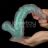 25 cm dildo Opal s perleťovým leskom, Novinka