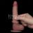 19,5 cm Sliding Skin Pro II dvouvrstvý silikonový dildo, posuvná kůže jako když honíte rukou, NOVINKA